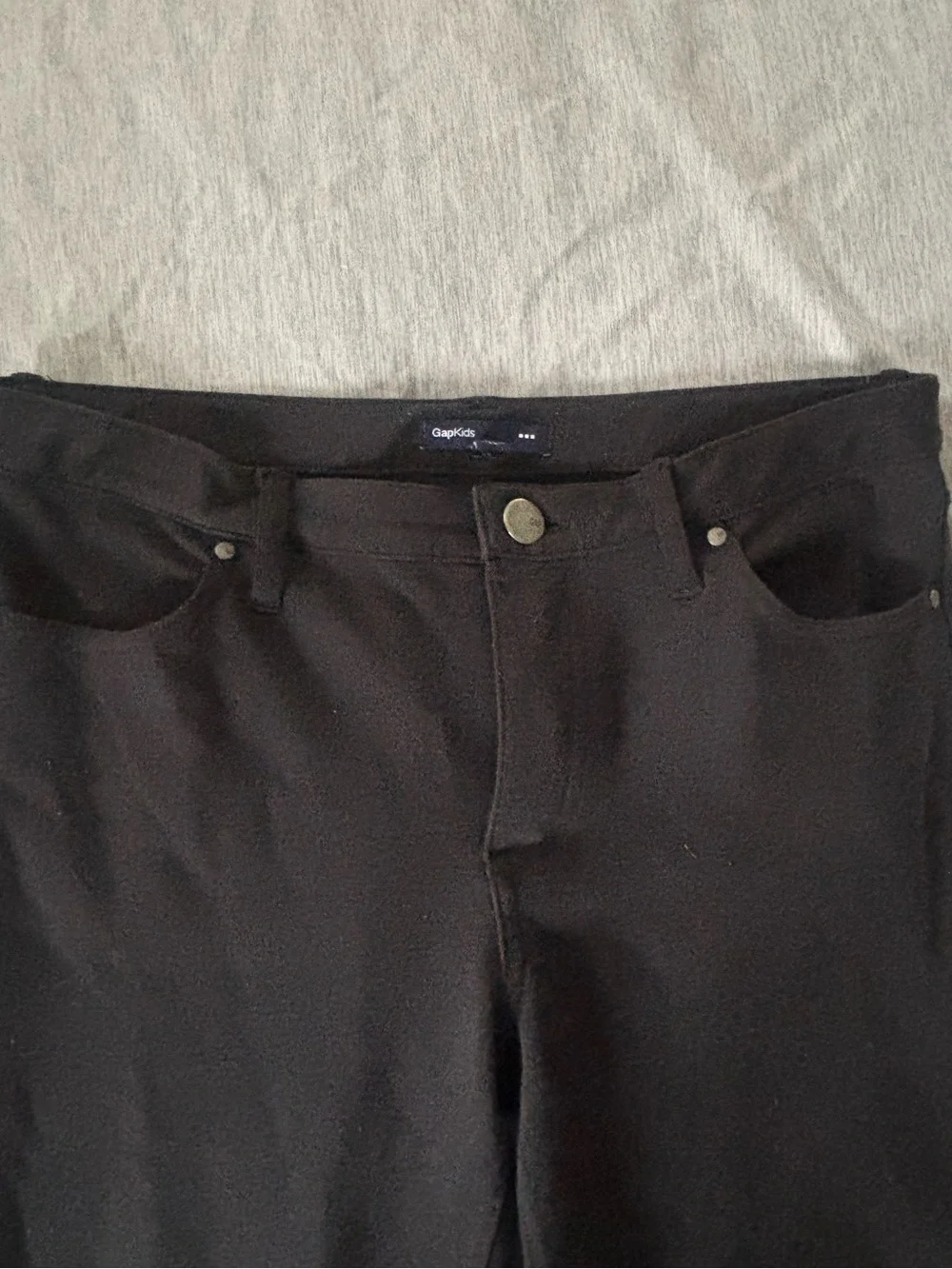 Gap Kids Black Straight-Leg Pants